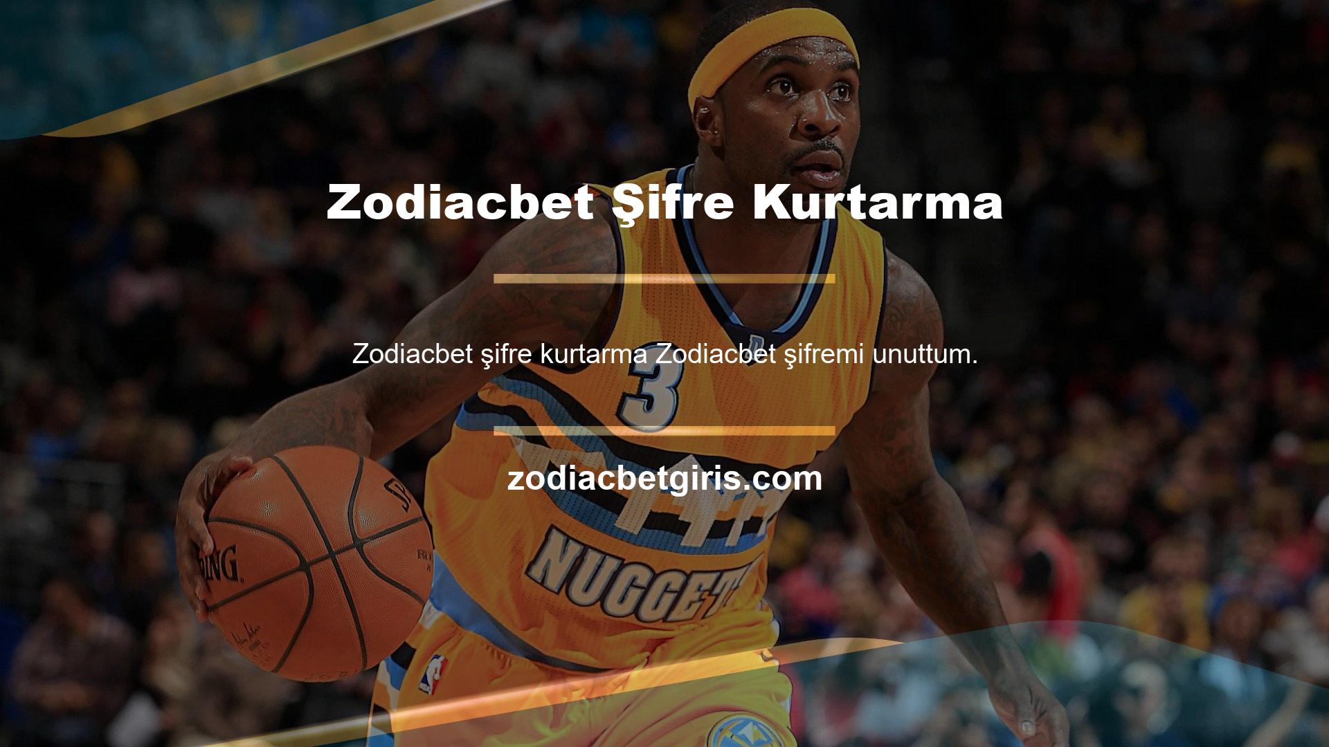 Yeni giriş sitesi, canlı bahis, casino, canlı casino için Zodiacbet şifremi unuttum